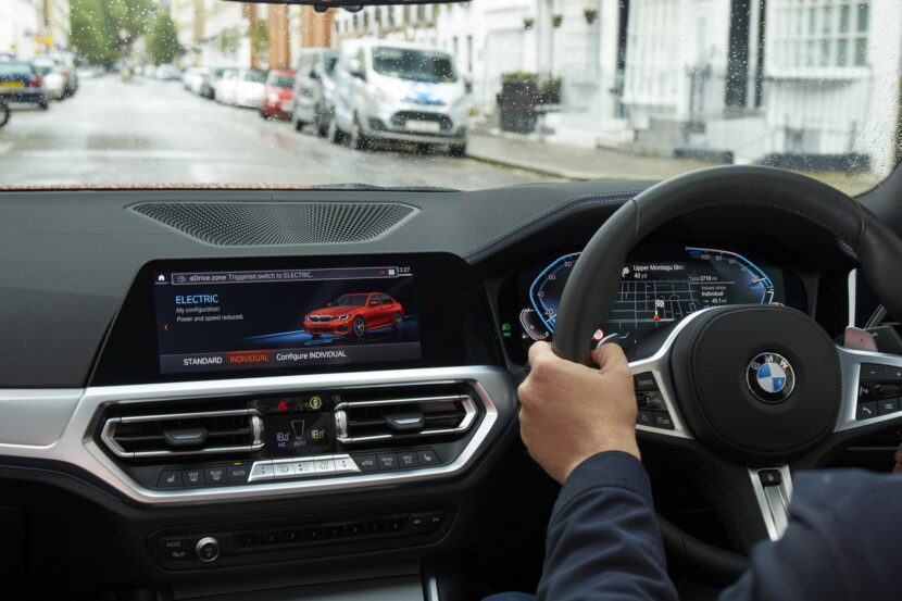 BMW launches eDrive Zones in UK 4 830x553