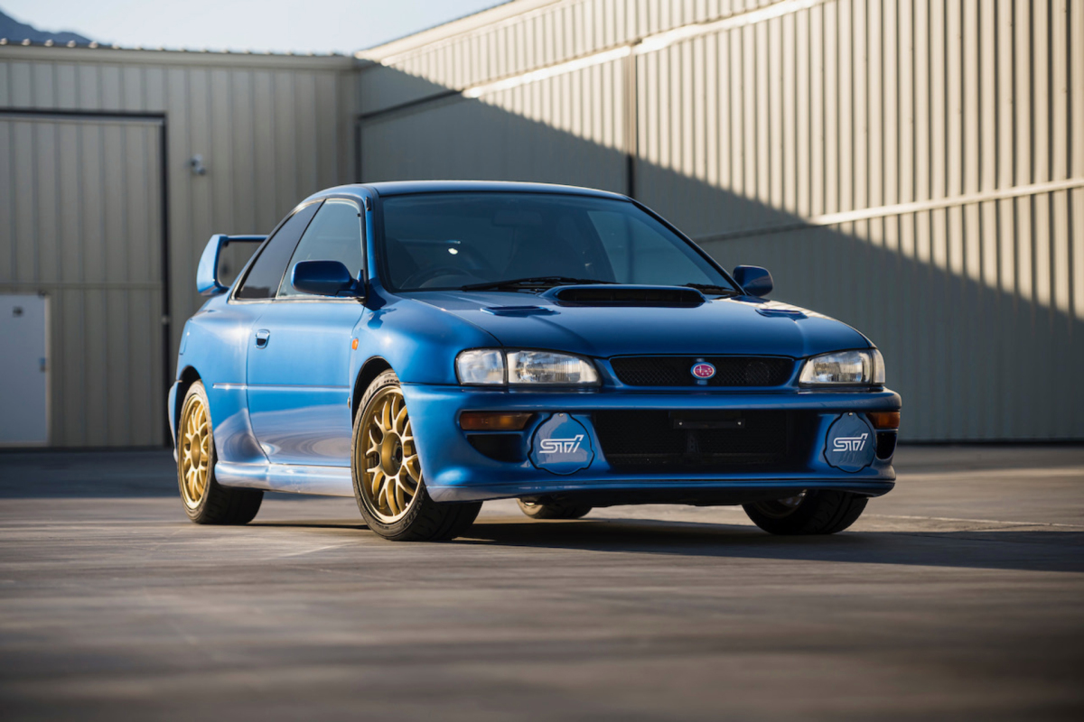 This 40,000km Subaru 22B Just Sold For $312,555
