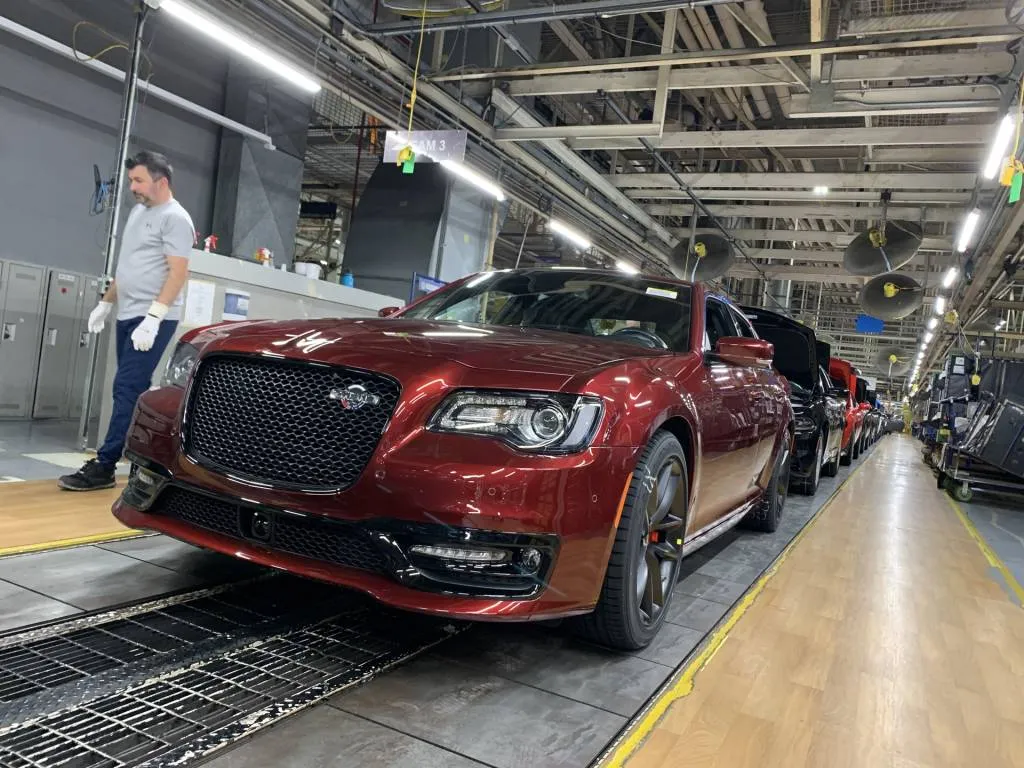 Final 2023 Chrysler 300C is constructed - Dec. 8, 2023