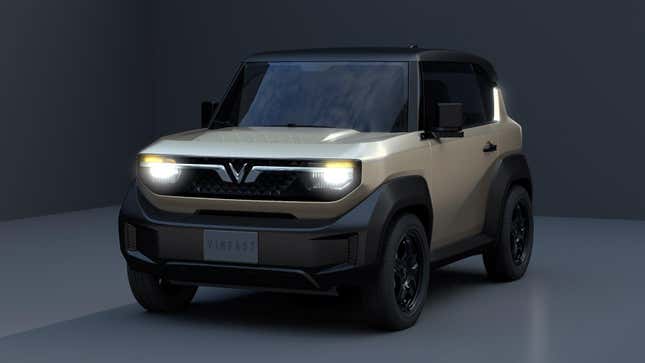 Image for article titled VinFast Will Try And Sell Its Tiny VF3 SUV In The U.S. With 125-Mile Range For Under $20,000