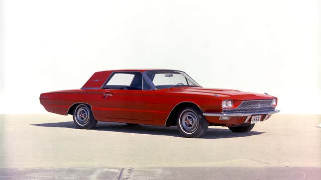 1966 Ford Thunderbird in red